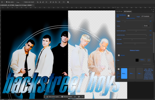QSC DTF LAB Plugin Photoshop