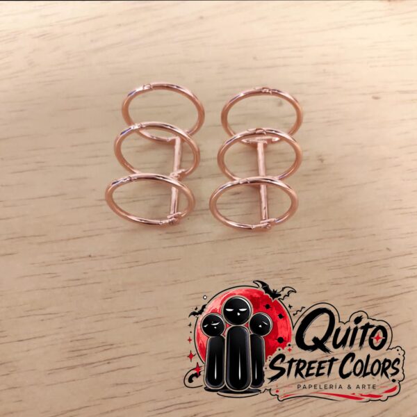 Aros triples para libretas