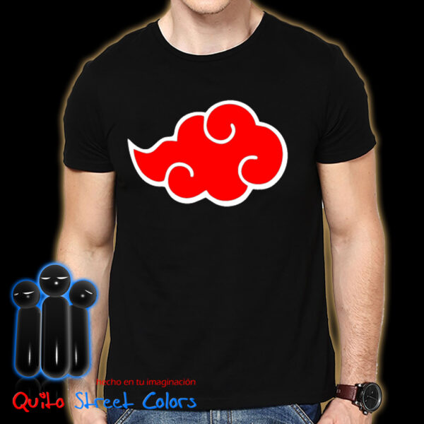 Camiseta nubes de akatsuki 01