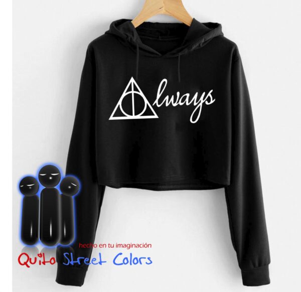 Crop hoodie Always