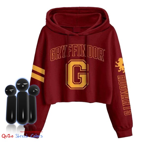 Crop hoodie Gryffindor 03