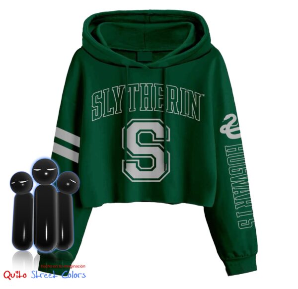 Crop hoodie Slyterin