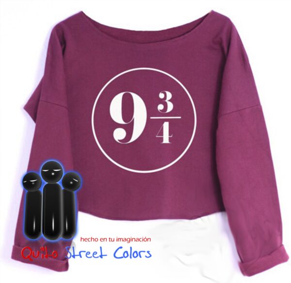 Crop hoodie Harry potter 9 3/4
