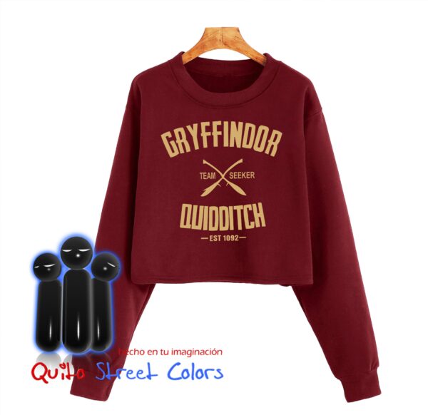 Crop hoodie Gryffindor 02